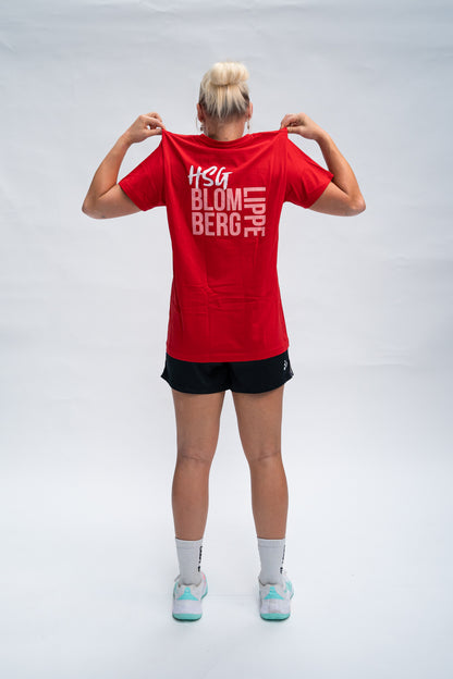 T-Shirt #diehsg rot