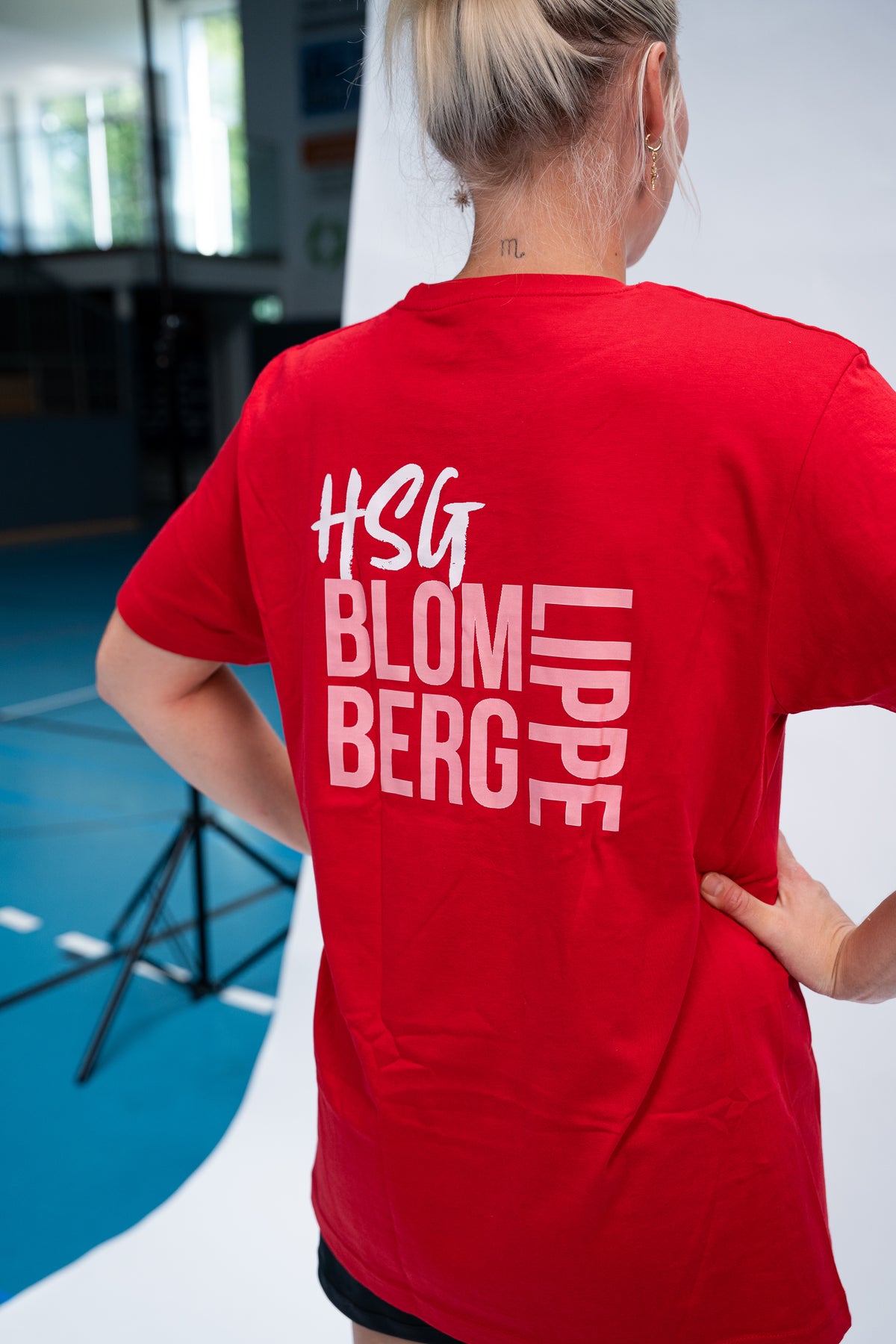 T-Shirt #diehsg rot