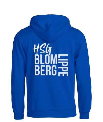 Hoody #diehsg royalblau