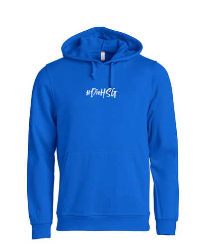 Hoody #diehsg royalblau