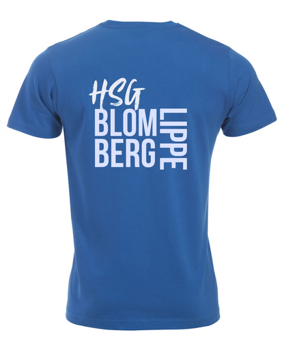 T-Shirt #diehsg royalblau